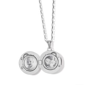 Romanza Round Locket NecklaceFrom the Brighton's Love Lockets Collection